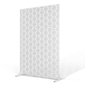 Lyjpf01 Toaotbnbo 732859520995 Metal Privacy Screen Outdoor Freestanding Fence Panel For Out