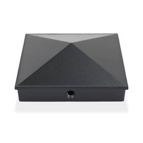 Todoki 060716890222 5.5x5.5 Actual Fence Post Caps 4 Pack - Powder Coated Aluminum Deck Covers