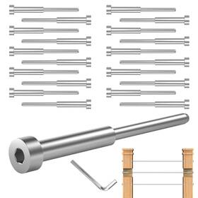 Taxicr-f20 Tootaci 20 Pack Invisible Cable Railing Kit For 4 Inch X4 Wood/metal Posts Deck R