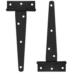 112103 Tovot Pcs 6 Inch T-shape Shed Door Hinges Heavy Duty Barn Outdoor Gate 2