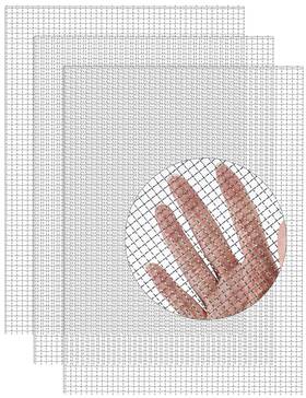 Toypopor 5mu3p 3pack 5mesh 10ftft X 14ftft Wire Mesh Screen 304 Stainless Steel Anti-rusted Mesh