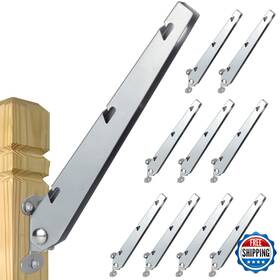 Tphuc B0css9yctx Barbed Wire Extension Arms For Wooden Fence Posts Flat Or Surface Mounted Barbe
