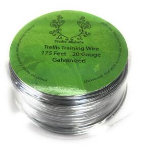 Ta0175f Trellis Anchors Plants Training Wire Single Coil Metal 175ft