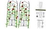 Trellises08 Amagabeli Garden Trellis For Climbing Plants Rustproof Black Iron Pott