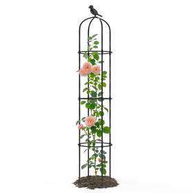 Trellume Tl-hj-010 Garden Obelisk Trellis For Climbing Plants Outdoor - 69 Inch H Rustproof Trelli