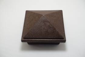 Trex 652835010152 Deck Woodland Brown 3 X Pyramid Post Sleeve Cap 3.5 Inside Meas
