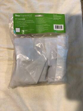 Trex 652835166552 Transcend Railing Mounting Hardware For Cut Rails Horizontal Wthzaccykit