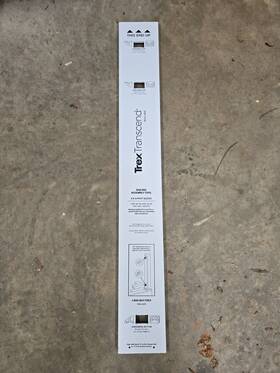 Trex 652835300772 Rail Installation Template