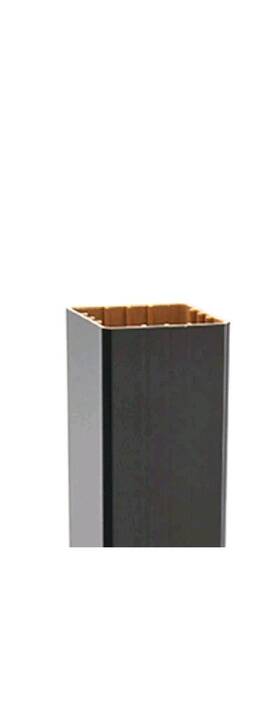 Bk040448apsrt Trex 4 Inch X 48 Charcoal Black Composite Post Sleeve Free Shipping