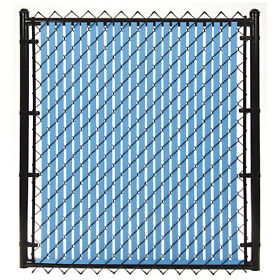 St8sb Tube Slats 8ft Vert Privacy 82-pc Set Sky Blue Covers 10 Linear Ft