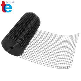 Turitrade Tr50860 24 Inch X 100ft Black 1 X1 Electric Welding Mesh For Chicken Coop Wire