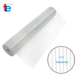 Turitrade Tr50862 Hardware Cloth 1/4in Galvanized Welded Mesh Wire Metal Chicken Fence 48in X100ft