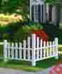 Uac-va20234 New England Arbors Country Corner Picket Fence 43 H 673995202348 Uac-va20234 New England Arbors Country Corner Picket Fence 43 H 673995202348