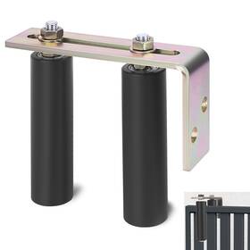 H001 Ucdoet Universal Heavy Duty Slide Gate Guide Roller 6 Inch Nylon Rollers With Adjustabl