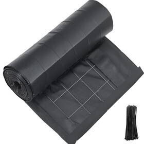 Uimoso Ads1404040210070 2x100 Ft Wire-backed Silt Fence Roll For Erosion Control