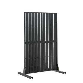 Uimoso Dlshwyspmtyj34k1i001 Metal Privacy Screen 44 Inch W X 72 H Freestanding Modern Fence Panel