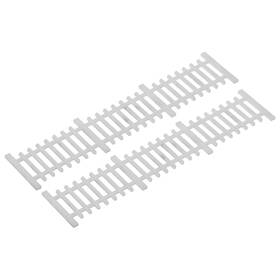 Unique Bargains S25102900ux6965 Miniature Garden Fence Mini Ornament Picket Fences Decorative For Dollhouse