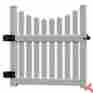 Va84258 New England Arbors 4 X Cottage Picket Gate 673995842582