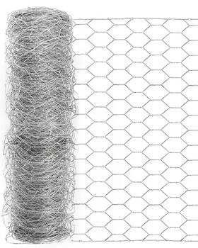 Vensovo B0cd9mnrjp 72 Inch X150ft Galvanized Chicken Wire Netting 1 Mesh Garden Fence Animal Barrier Cra