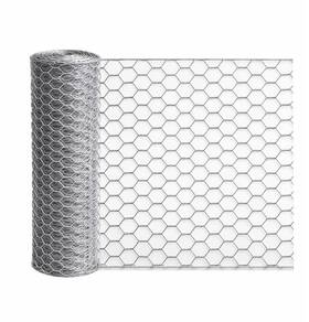 Vensovo Cws3508 Galvanized Chicken Wire Mesh Roll 13.7 Inch X 315 0.8 Hex Netting