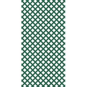 Veranda 090489100612 4 Ft. X 8 Forest Green Garden Vinyl Lattice Panel