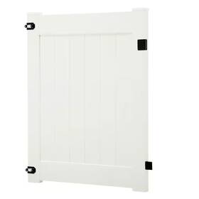 Veranda 313015365362 Linden 4 Ft. W X 5 H White Vinyl Un-assembled Fence Gate