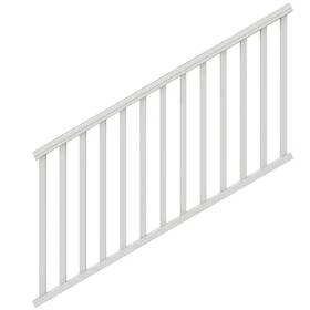 Veranda 445002454414 Traditional Stair Rail Kit White Deck Patio Without Ut Brackets 6 Ft X 36 Inch