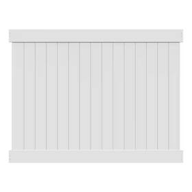 Veranda 445025783706 Linden 6 Ft. H X 8 W White Privacy Vinyl Fence Panel Unassembled