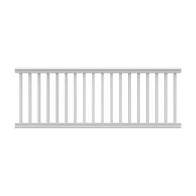 Veranda 445047698699 Bella Premier Series 8 Ft. X 36 Inch White Vinyl Rail Kit With Square