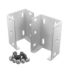 Veranda 705353959172 Aluminum Rail Bracket For Vinyl Fencing 2-pack