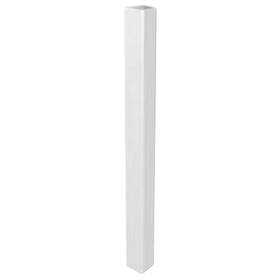 Veranda 726084472259 4 Inch X 39 White Traditional Fence Post Jacket