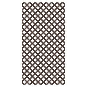 73004144 Veranda 4 Ft. X 8 Brazilian Walnut Garden Vinyl Lattice 73004144 Veranda 4 Ft. X 8 Brazilian Walnut Garden Vinyl Lattice