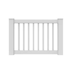 73045554 Veranda Deck Gates T Rail Vinyl Railing Gate Kit Poly Composite Durable White 73045554 Veranda Deck Gates T Rail Vinyl Railing Gate Kit Poly Composite Durable White