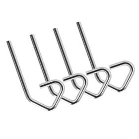 Verplexter Hdplp-187 Hitch Pin Clip For Hand Trucks Convertible Composite Truck Replacement