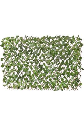 Verseo 860002597256 Artificial Ivy Privacy Fence Wall Screen Expandable Faux Greenery Hedge Panel