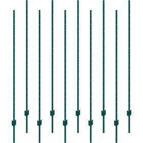 Vevor 197988576136 6 Feet Fence Post 10 Pack U-channel Heavy Duty Metal Posts Sturdy Steel