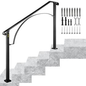 Vevor 609832180715 Handrails For Outdoor Steps Fit 4 Or 5 Stair Railing Arch#