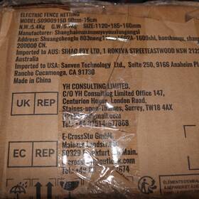 S0900915d Vevor Electric Netting Fence Kit Sheep Fencing With Posts Spikes 35 Inch X 164-ft