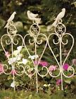Victorian Trading Wrought Iron Songbird Garden Rail Free Ship Nib 792923131144