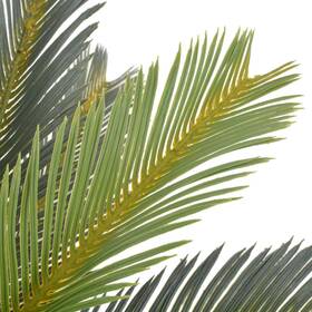 Vidaxl 280185 Artificial Tree Decorative Palm With Pot Green 35.4 Inch