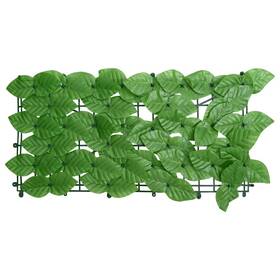 Vidaxl 315496 Balcony Screen With Leaves Polyethylene And Fabric Outdoor Garden Decor