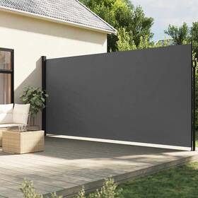 4004383 Vidaxl Retractable Side Awning Patio Sun Shade Freestanding Privacy Screen
