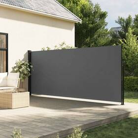 4004458 Vidaxl Retractable Side Awning Patio Sun Shade Freestanding Privacy Screen