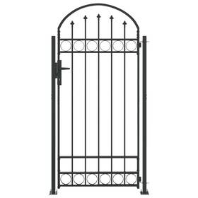 42008887 Vidaxl Fence Post With Lock Grey 200 X 88 14 Cm Steel 42008887 Vidaxl Fence Post With Lock Grey 200 X 88 14 Cm Steel