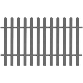 X47.2 Vidaxl 718475568483 Picket Fence Wpc 78.7 Inch