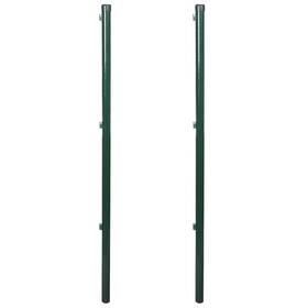 Vidaxl 718475849421 Fence Posts 2 Pcs 45.3 Inch
