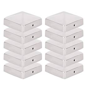 Viirkuja 260539736436 Post Caps - Bracket Durable Stainless Steel Caps- Vinyl Sleeves And Tr