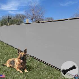 B08cvszw4l Visit The E&k Store Sunrise 6ft X 30ft Gray Privacy Fence Screen With Grommets Uv Blockage 6