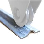 Vtrack3ft Unassigned Aleko Galvanized Gate Track Inverted For Sliding Rolling Driveway