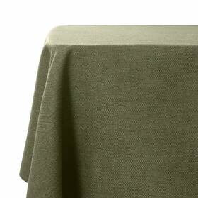 17334 Waiter Tree Table Cloth Rectangle Cover 55x71 Inch Faux Linen Wrinkle Free And Wate